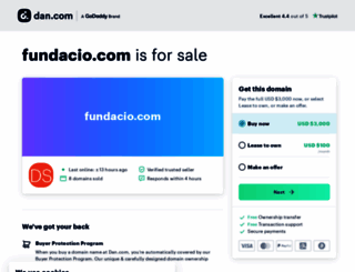 fundacio.com screenshot
