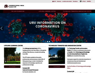 fundacio.urv.es screenshot
