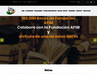 fundacionafim.org screenshot