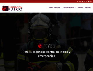 fundacionfuego.org screenshot