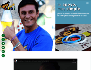 fundacionpupi.org screenshot