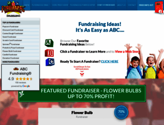 fundraisersuperstore.com screenshot