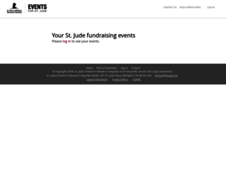 fundraising.stjude.org screenshot