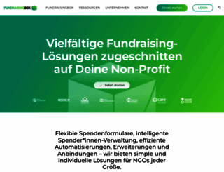 fundraisingbox.com screenshot