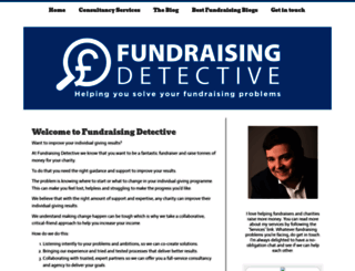 fundraisingdetective.com screenshot