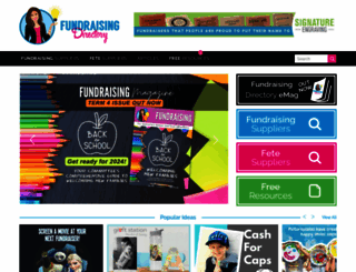 fundraisingideas.com.au screenshot