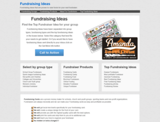 fundraisingideas.net screenshot