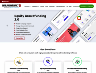 fundraisingscript.com screenshot