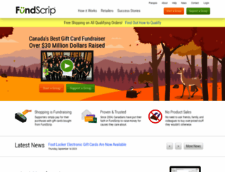 fundscrip.ca screenshot
