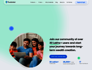 fundsindia.com screenshot