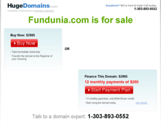 fundunia.com screenshot