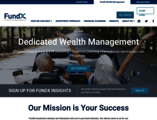 fundx.com screenshot