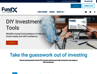 fundxnewsletter.com screenshot