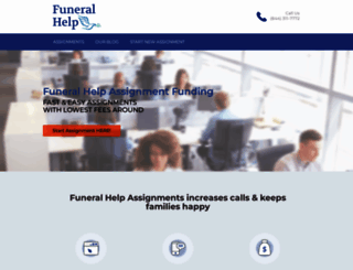 funeralhelp.com screenshot