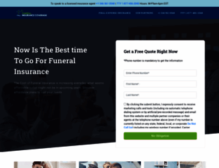 funeralinsurancecoverage.com screenshot