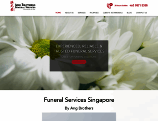 funeralservicessingapore.com.sg screenshot