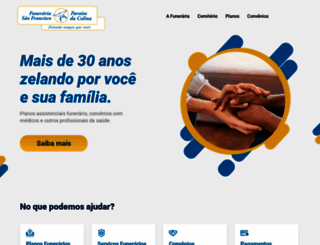 funerariasaofrancisco.com.br screenshot