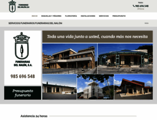 funerariasdelnalon.com screenshot