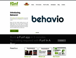 funf.org screenshot