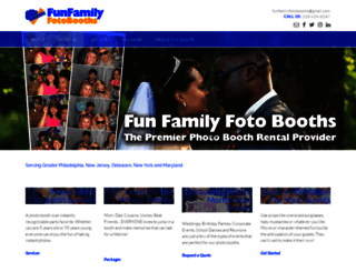 funfamilyfotobooths.com screenshot