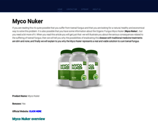 fungusnuker.com screenshot