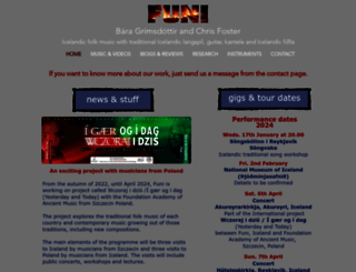 funi-iceland.com screenshot