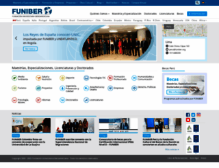 funiber.org.pe screenshot