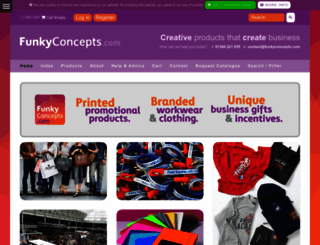 funkyconcepts.com screenshot