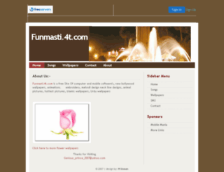 funmasti.4t.com screenshot