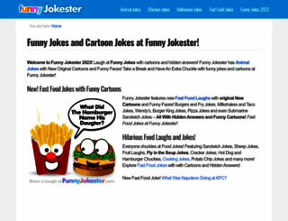 funnyjokester.com screenshot