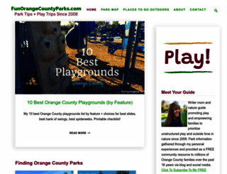 funorangecountyparks.com screenshot