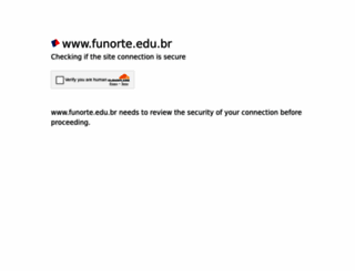 funorte.com.br screenshot