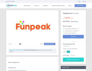 funpeak.com screenshot