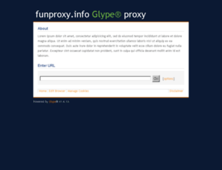 funproxy.info screenshot