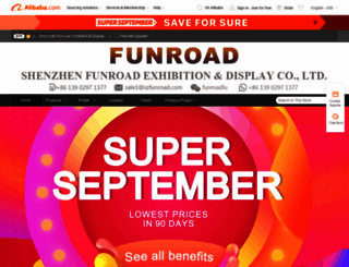 funroad.en.alibaba.com screenshot