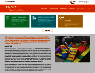 funspaceplaysystems.com screenshot