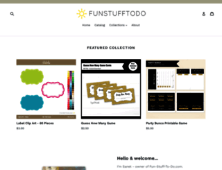 funstufftodo.myshopify.com screenshot