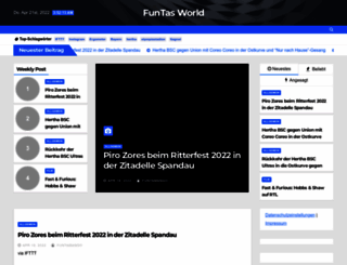 funtas-world.de screenshot
