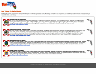 funthingsfl.com screenshot