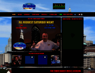 funtowerradio.com screenshot
