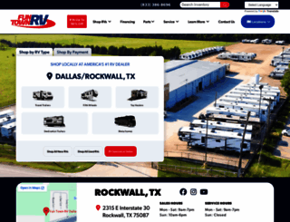 funtownrvdallas.com screenshot