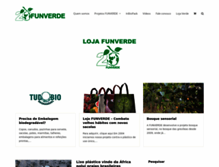 funverde.org.br screenshot