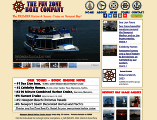 funzoneboats.com screenshot