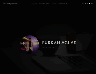 furkanaglar.com screenshot
