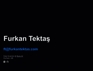 furkantektas.com screenshot