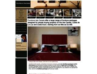 furniture-isla-canela.co.uk screenshot