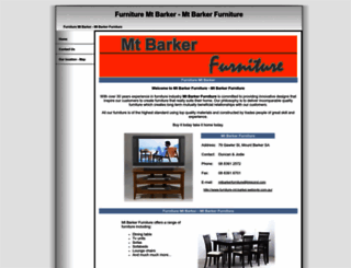furniture-mt-barker.websyte.com.au screenshot