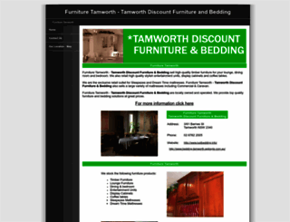 furniture-tamworth.websyte.com.au screenshot