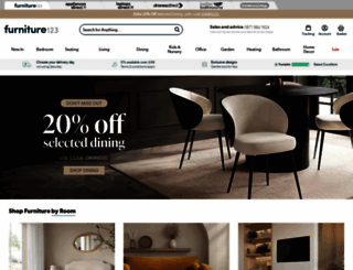 furniture123.co.uk screenshot