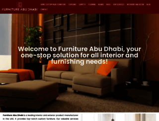 furnitureabudhabi.ae screenshot
